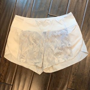 Like new, Lululemon Real Quick shorts.  Size 10